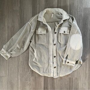 Free People Ruby Oversized Shirt Jacket Shacket